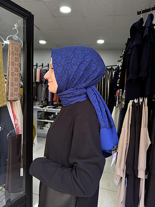 ARMİNE A LOGOLU PAMUK ŞAL