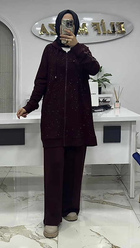 PIRILTI TAKIM KOYU MÜRDÜM