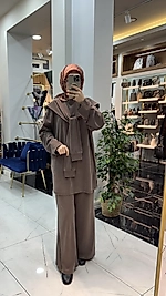 14460 PUANE Cool Takım KAHVE