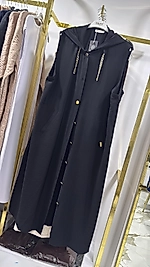 AYŞE AKAY İNCE YELEK siyah