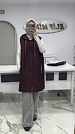 NOSHE KAPİTONE YELEK MÜRDÜM