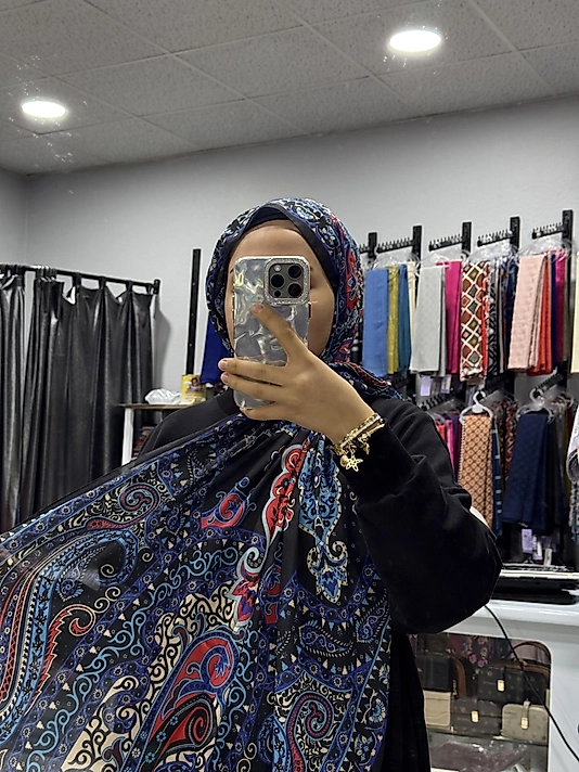 LADURE İPEK ETNİK DESEN İPEKLİ ŞAL