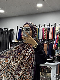 ETNİK DESEN İPEKLİ ŞAL