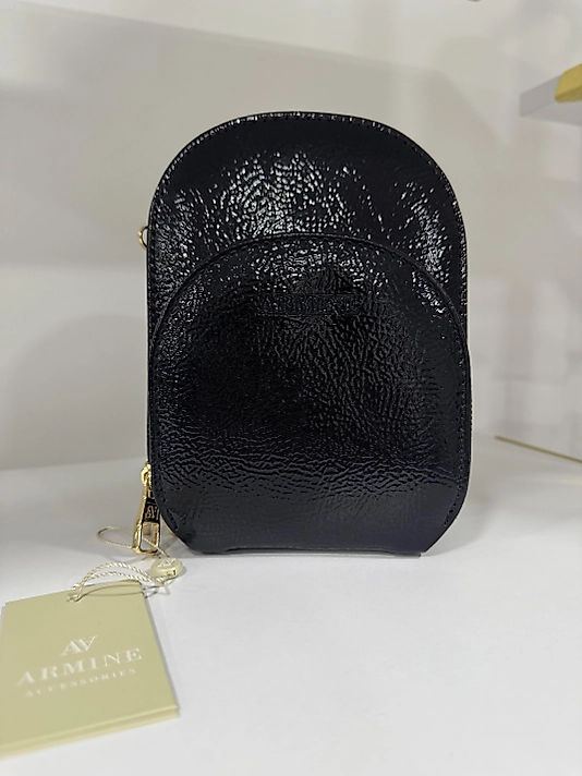 ARMİNE ÇANTA 384 PİA SİYAH RUGAN