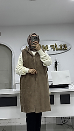 PREMİUM KALİTE ANGORA YELEK VİZON