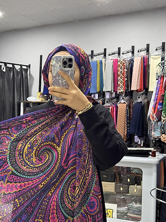 ETNİK DESENLİ ŞAL