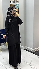 AYŞE AKAY SANDY TAKIM SİYAH