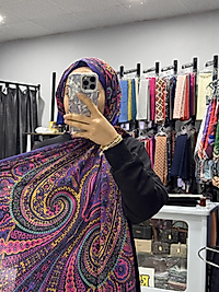 ETNİK DESENLİ ŞAL