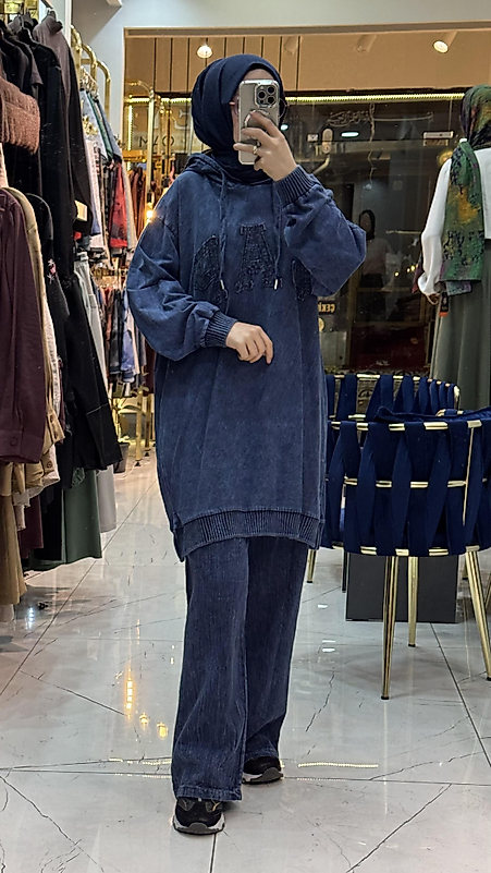 İTHAL KOT TAKIM MAVİ